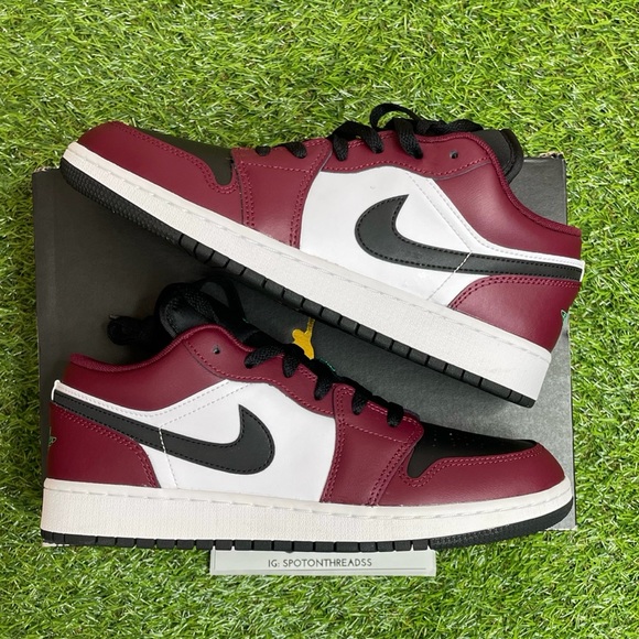 Air Jordan 1 low GS ‘Dark Beetroot ’ - Picture 3 of 5